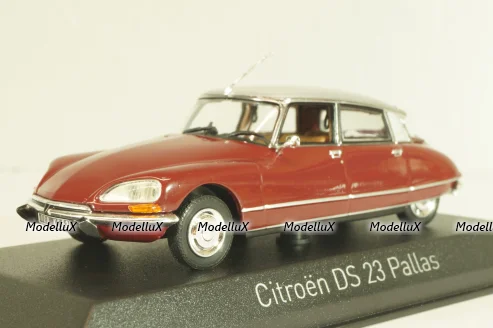 Citroen DS 23 Pallas 1972, red/silver, 158078, Norev 1:43