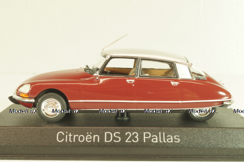 Citroen DS 23 Pallas 1972, red/silver, 158078, Norev 1:43