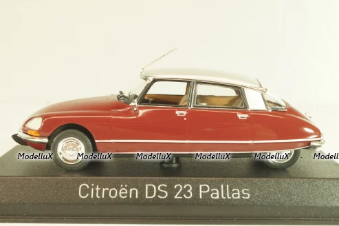 Citroen DS 23 Pallas 1972, red/silver, 158078, Norev 1:43