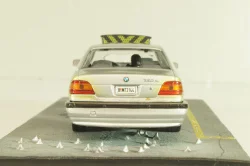 BMW 750iL (E38) from movie "Tomorrow never dies" 1997, silver, James Bond Modellauto Collection #15, Altaya 1:43