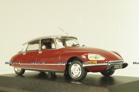 Citroen DS 23 Pallas 1972, red/silver, 158078, Norev 1:43