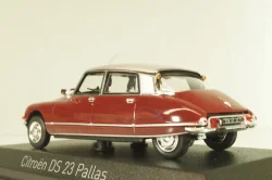 Citroen DS 23 Pallas 1972, red/silver, 158078, Norev 1:43
