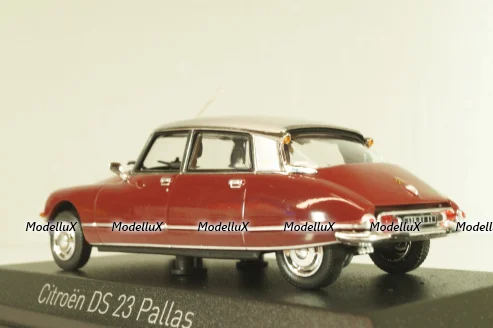 Citroen DS 23 Pallas 1972, red/silver, 158078, Norev 1:43