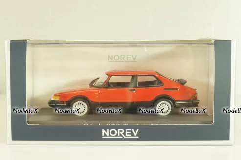 Saab 900 Turbo 1992, red, 810035, Norev 1:43