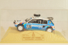 Peugeot 205 Turbo 16 #205 Rally Paris-Dakar 1988 J. Kankkunen/J. Piironen, blue/white, Norev 1:43