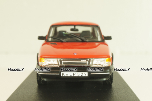 Saab 900 Turbo 1992, red, 810035, Norev 1:43