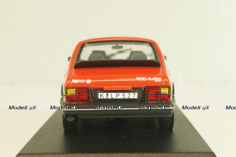 Saab 900 Turbo 1992, red, 810035, Norev 1:43