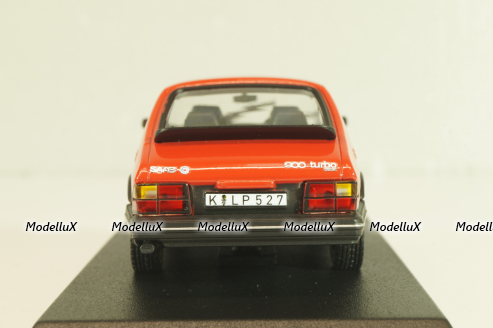 Saab 900 Turbo 1992, red, 810035, Norev 1:43