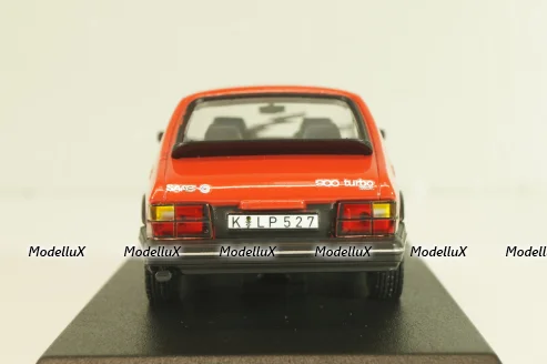 Saab 900 Turbo 1992, red, 810035, Norev 1:43
