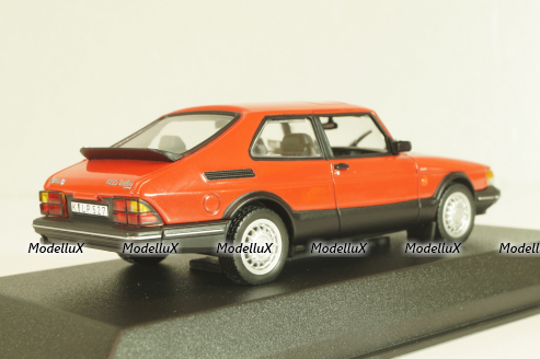 Saab 900 Turbo 1992, red, 810035, Norev 1:43