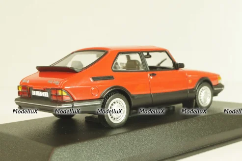 Saab 900 Turbo 1992, red, 810035, Norev 1:43