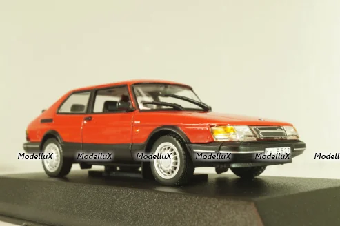 Saab 900 Turbo 1992, red, 810035, Norev 1:43