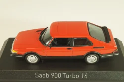 Saab 900 Turbo 1992, red, 810035, Norev 1:43