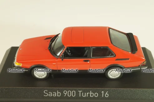 Saab 900 Turbo 1992, red, 810035, Norev 1:43