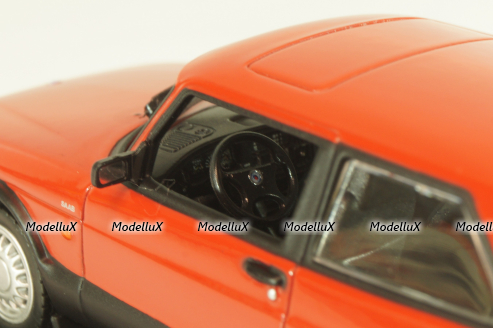 Saab 900 Turbo 1992, red, 810035, Norev 1:43