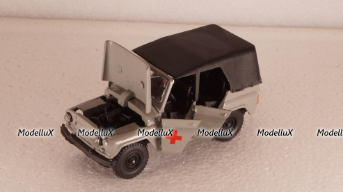 Уаз-469 Медицинский, Агат 1:43