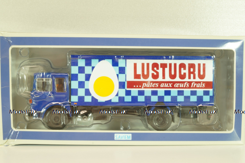 Saviem SM 200 Fourgon Lustucru 1968, blue, Les Plus Mythiques Saviem #5, Deagostini 1:43 Уценка!