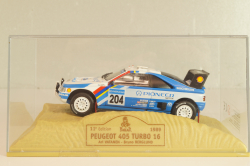 Peugeot 405 Turbo 16 #204 Rally Paris-Dakar 1989 A.Vatanen/B.Berglund, Norev 1:43