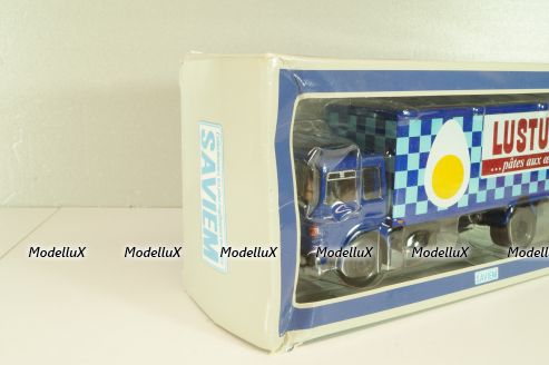 Saviem SM 200 Fourgon Lustucru 1968, blue, Les Plus Mythiques Saviem #5, Deagostini 1:43 Уценка!