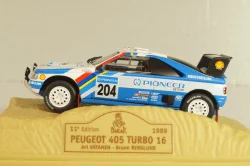 Peugeot 405 Turbo 16 #204 Rally Paris-Dakar 1989 A.Vatanen/B.Berglund, Norev 1:43