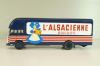 Somua J L19 Fourgon L'Alsacienne 1956, blue, Les Plus Mythiques Saviem №2, Deagostini 1:43
