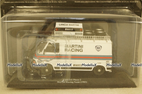 Fiat 242 Phase 2, Martini Racing Team (1983), Rally Assistance №33 1:43