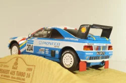 Peugeot 405 Turbo 16 #204 Rally Paris-Dakar 1989 A.Vatanen/B.Berglund, Norev 1:43