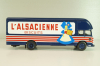 Somua J L19 Fourgon L'Alsacienne 1956, blue, Les Plus Mythiques Saviem №2, Deagostini 1:43
