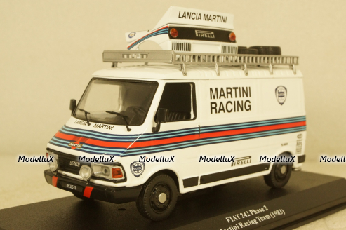 Fiat 242 Phase 2, Martini Racing Team (1983), Rally Assistance №33 1:43