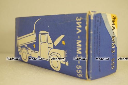 Зил-ММЗ-555, август 88г., Электроприбор 1:43