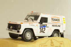 MERCEDES 280 GE # 142 - J. ICKX - C. BRASSEUR - DAKAR 1983, Norev 1:43