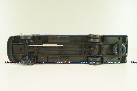 Somua J L19 Fourgon L'Alsacienne 1956, blue, Les Plus Mythiques Saviem №2, Deagostini 1:43