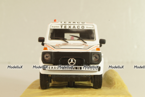 MERCEDES 280 GE # 142 - J. ICKX - C. BRASSEUR - DAKAR 1983, Norev 1:43