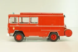 Saviem SM7 Fire engine fourgon Paris 1969, Les Plus Mythiques Saviem #4, Deagostini 1:43
