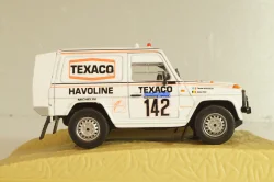 MERCEDES 280 GE # 142 - J. ICKX - C. BRASSEUR - DAKAR 1983, Norev 1:43