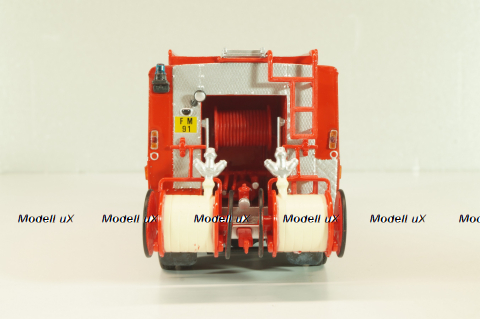 Saviem SM7 Fire engine fourgon Paris 1969, Les Plus Mythiques Saviem #4, Deagostini 1:43