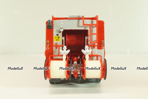 Saviem SM7 Fire engine fourgon Paris 1969, Les Plus Mythiques Saviem #4, Deagostini 1:43