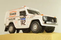 MERCEDES 280 GE # 142 - J. ICKX - C. BRASSEUR - DAKAR 1983, Norev 1:43