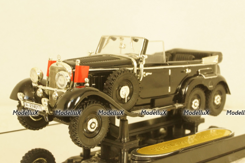 Mercedes G4 Cabrio 1938 black, PM43711, Signature Models 1:43
