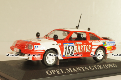 Opel Manta 400 #153 Opel Bastos team Colsoul/Lopes Rally Paris-Dakar 1984, red/white, Model43 1:43