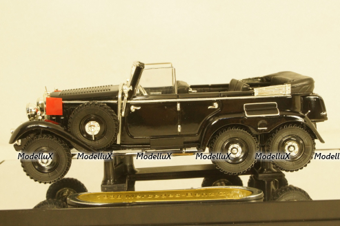 Mercedes G4 Cabrio 1938 black, PM43711, Signature Models 1:43