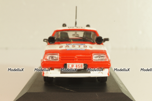 Opel Manta 400 #153 Opel Bastos team Colsoul/Lopes Rally Paris-Dakar 1984, red/white, Model43 1:43