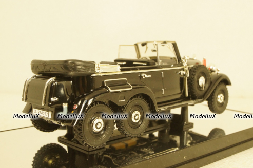 Mercedes G4 Cabrio 1938 black, PM43711, Signature Models 1:43