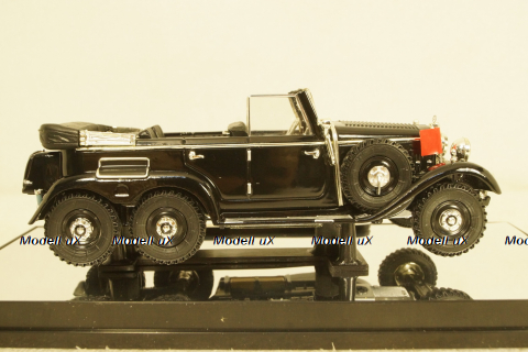 Mercedes G4 Cabrio 1938 black, PM43711, Signature Models 1:43
