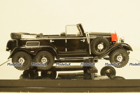Mercedes G4 Cabrio 1938 black, PM43711, Signature Models 1:43