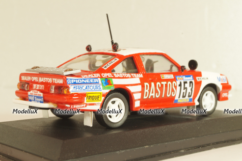 Opel Manta 400 #153 Opel Bastos team Colsoul/Lopes Rally Paris-Dakar 1984, red/white, Model43 1:43