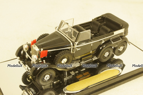 Mercedes G4 Cabrio 1938 black, PM43711, Signature Models 1:43