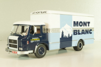Saviem JM 200 truck "Lait Mont Blanc" 1964, blue/light blue/white, Les Plus Mythiques Saviem #1, Deagostini 1:43