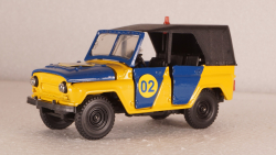 Уаз-469 ГАИ, Агат 1:43