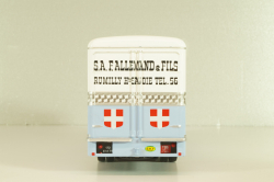 Saviem JM 200 truck "Lait Mont Blanc" 1964, blue/light blue/white, Les Plus Mythiques Saviem #1, Deagostini 1:43